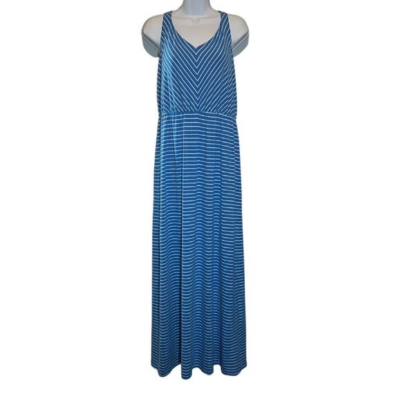 Sonoma Striped Maxi Dress, L - Picture 5 of 7